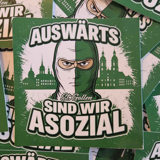 Auswärts sind wir Asozial